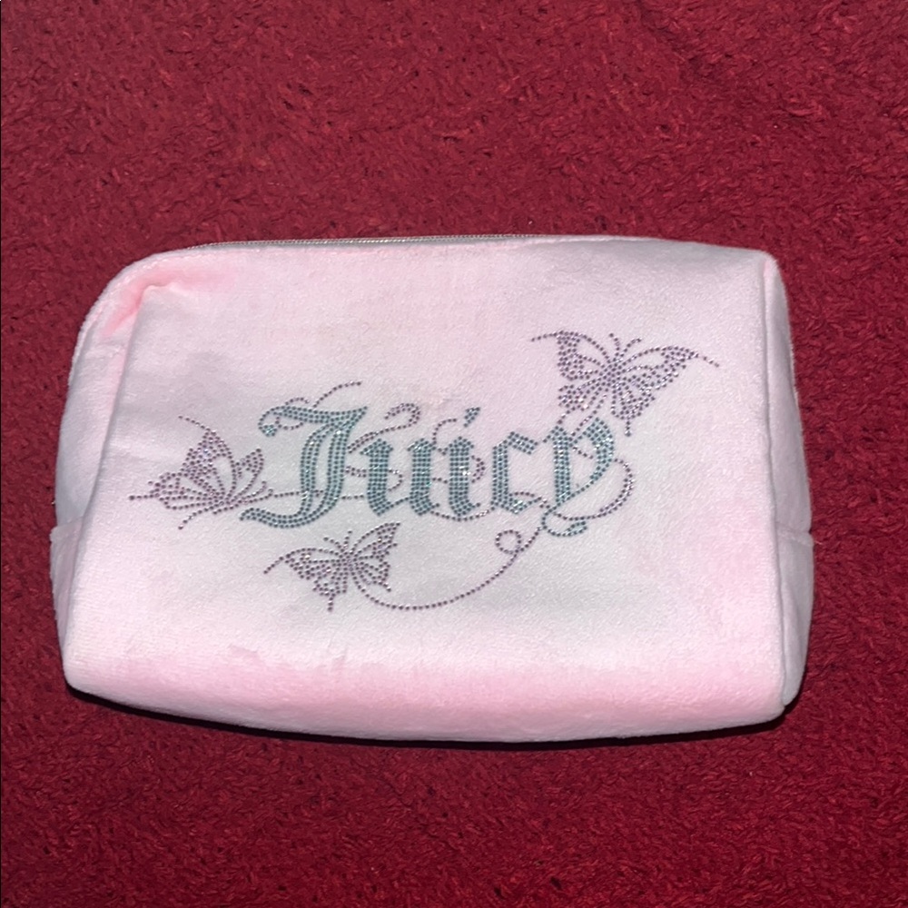 Juicy Couture Pink Makeup Bag
